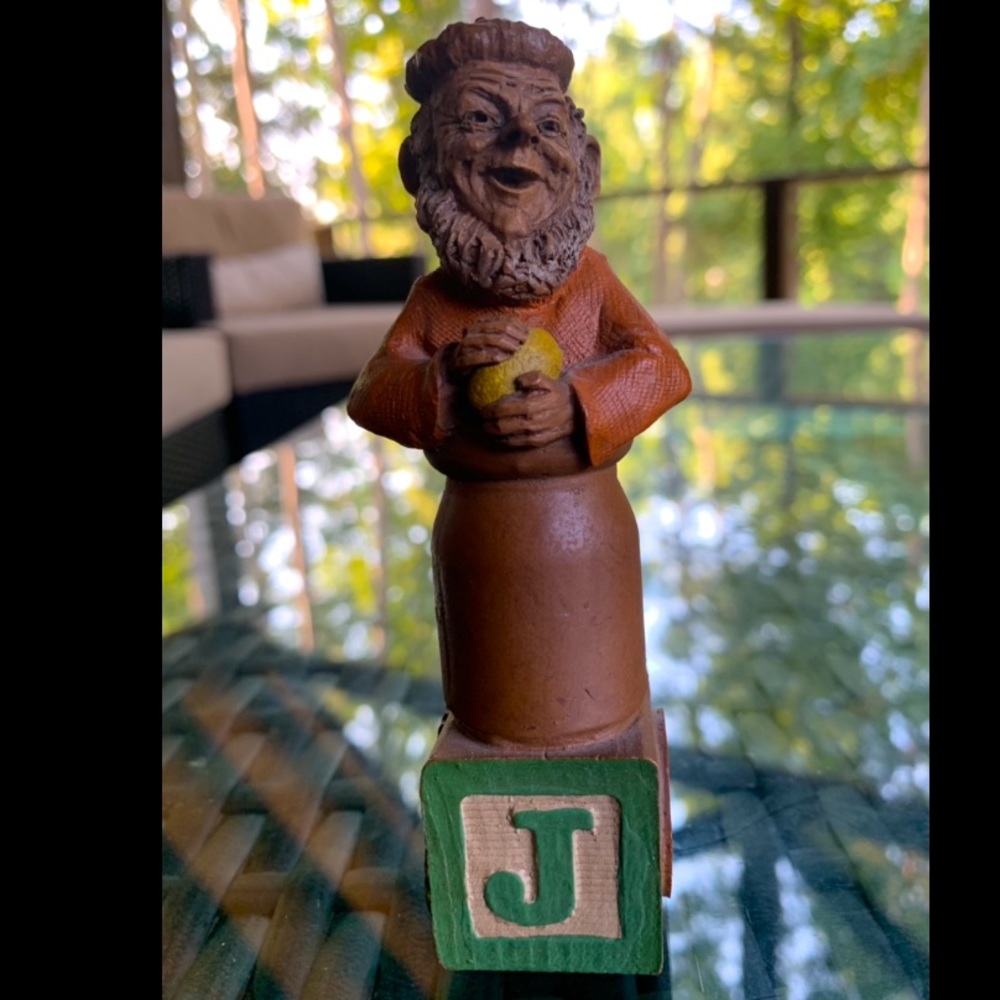 Tom Clark Letter J Gnome Sculpture. #15, 1993.